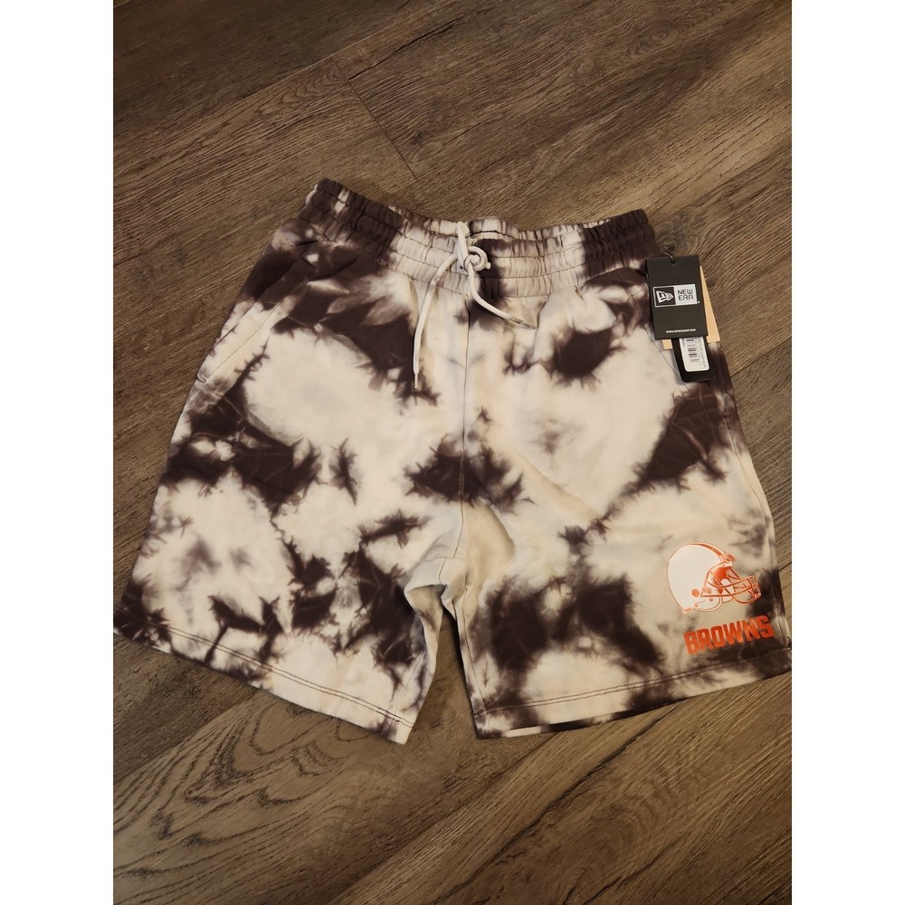 Cleveland Browns LARGE New Era NFL Football Tie Dye Shorts